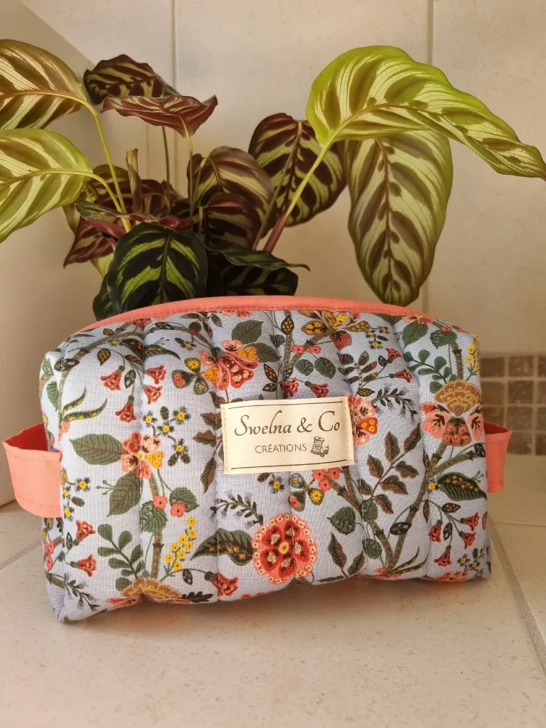 Trousse de toilette blue garden