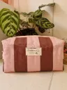 Trousse de voyage larges rayures